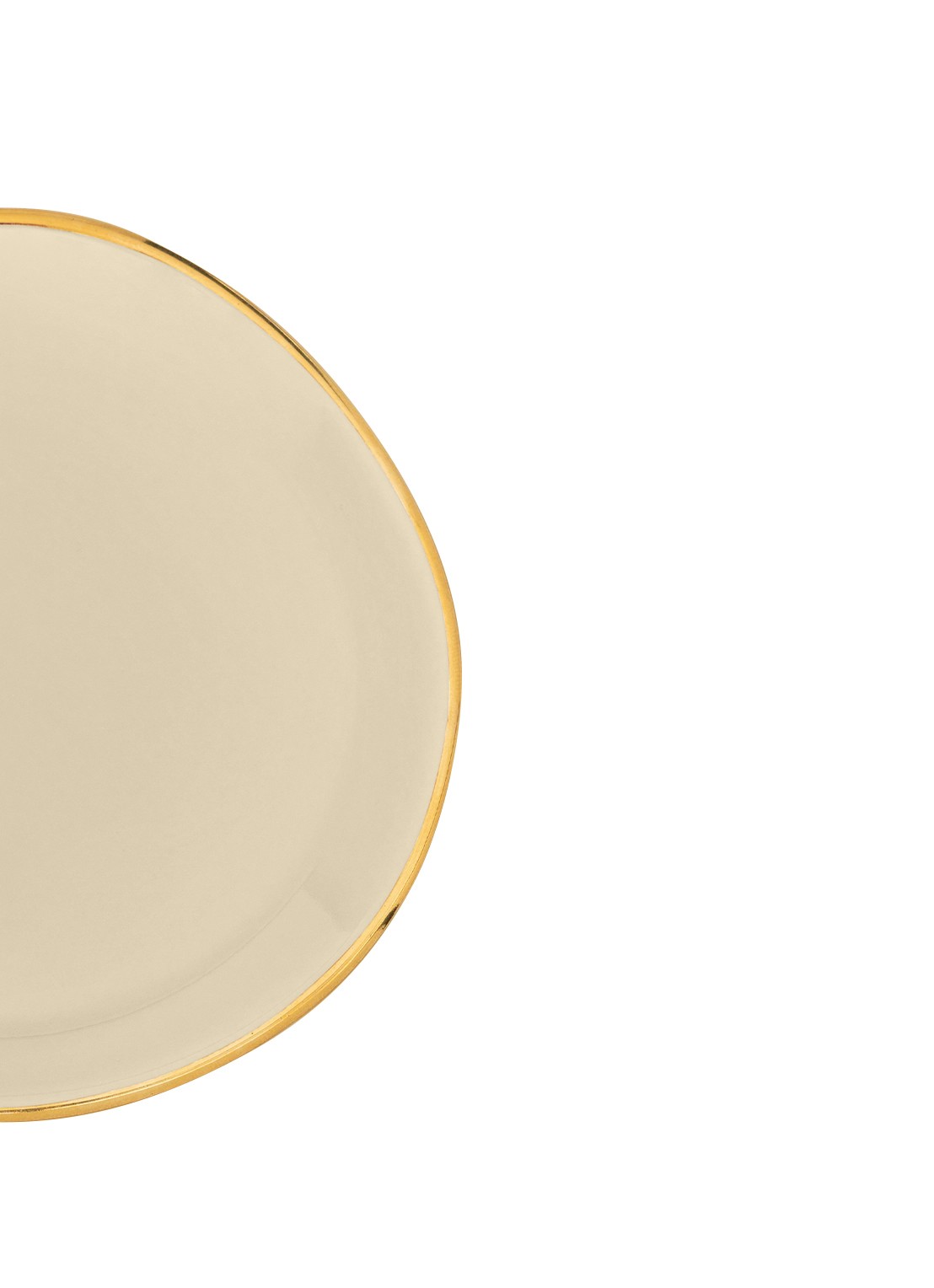 Urban Nature Culture Good Morning schotel Ø9 cm - achterkant 4 beige