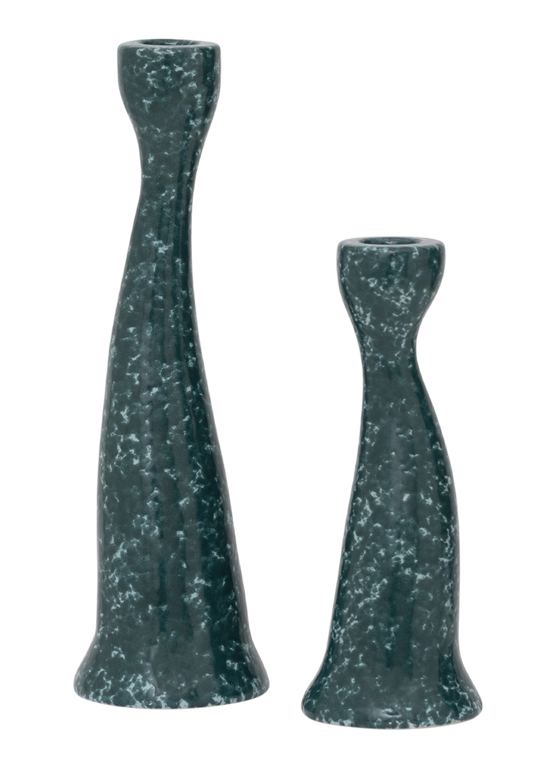 Urban Nature Culture Grace kandelaar 24,5 cm - detail groen