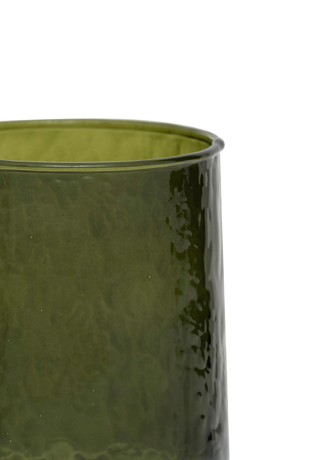 Urban Nature Culture Hammered glas - achterkant 4 groen