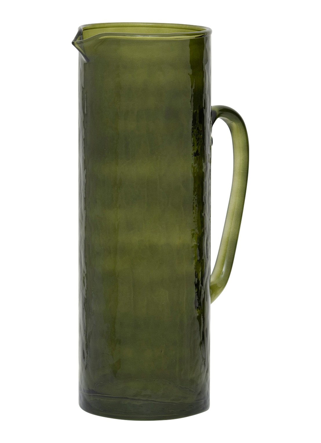 Urban Nature Culture Hammered karaf 26,5 cm - achterkant groen