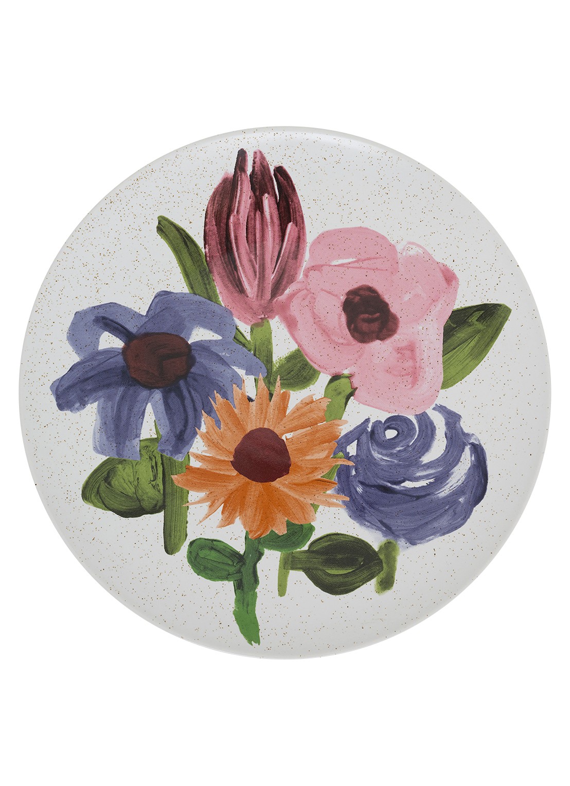 Urban Nature Culture Hanako ontbijtbord Ø21 cm - voorkant 4 wit