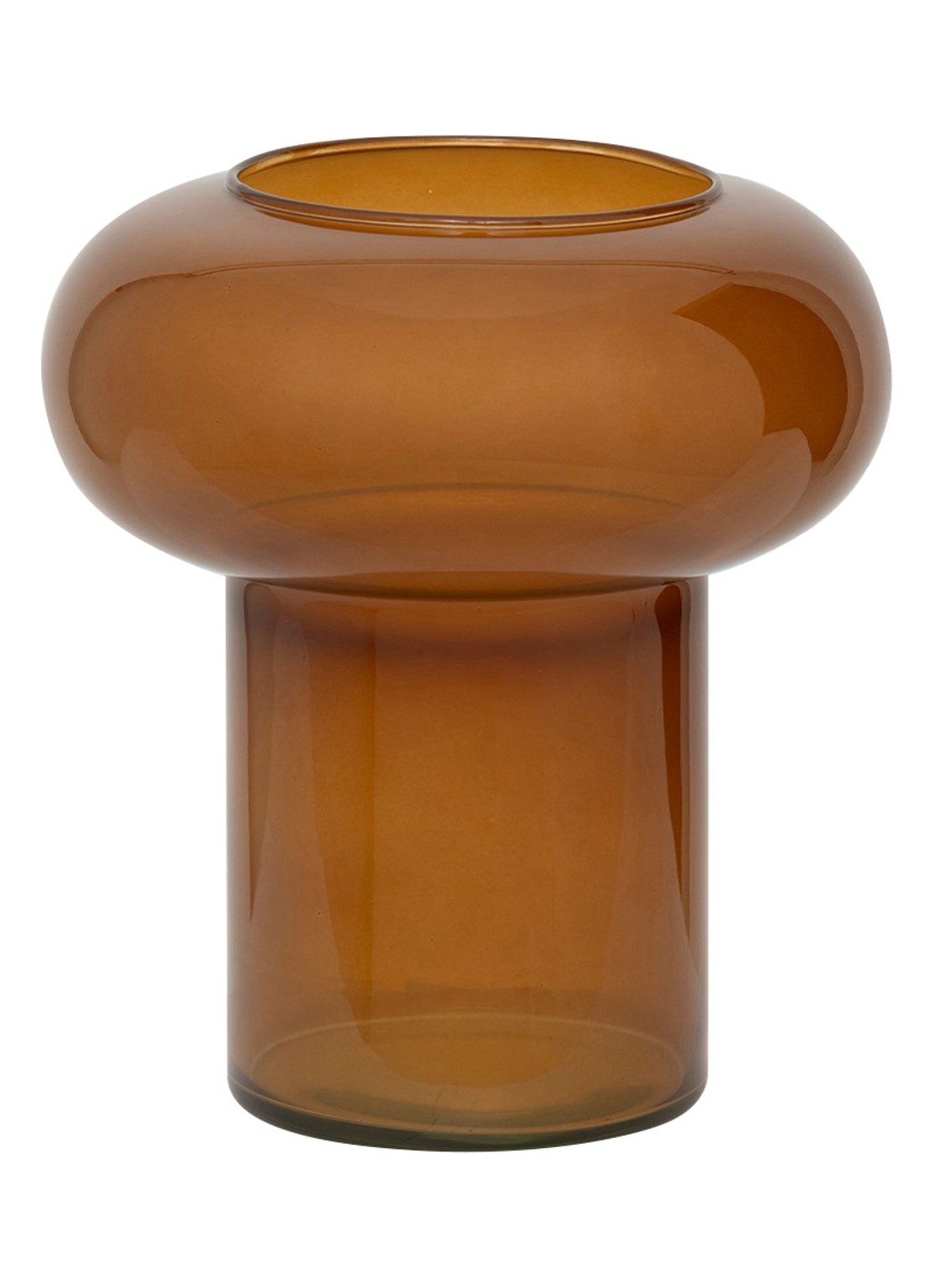 Urban Nature Culture Havva vaas 23 cm - voorkant 3 orange