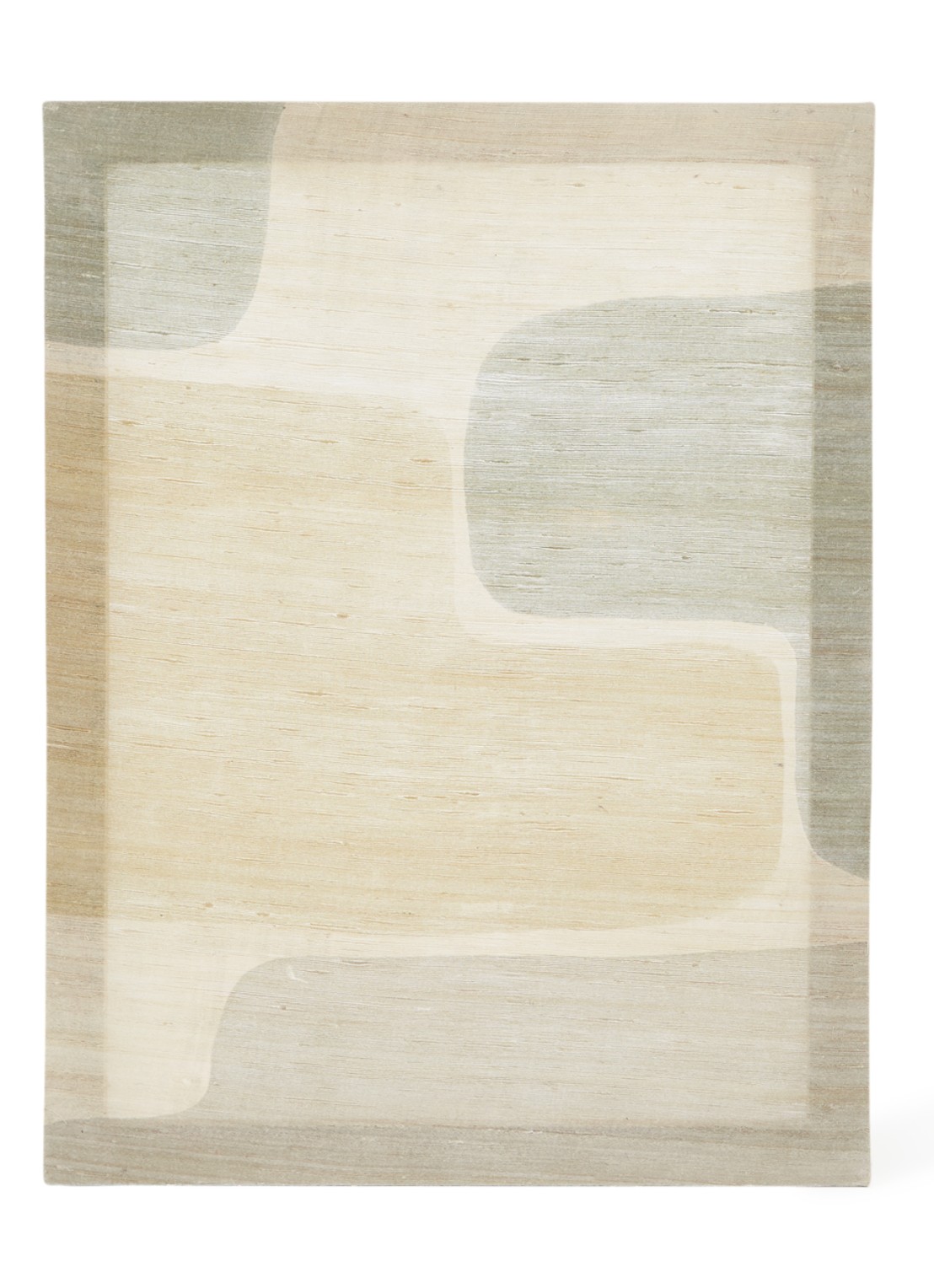 Urban Nature Culture Labyrinth B wanddecoratie 65 x 50 cm - voorkant 2 beige