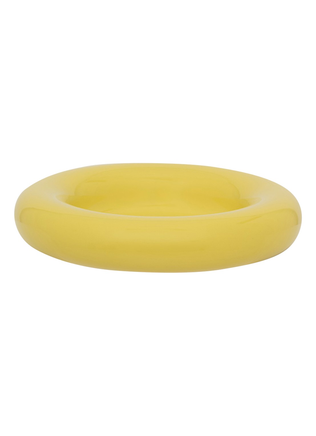 Urban Nature Culture Lou schaal 36 cm - voorkant 3 olijfgroen