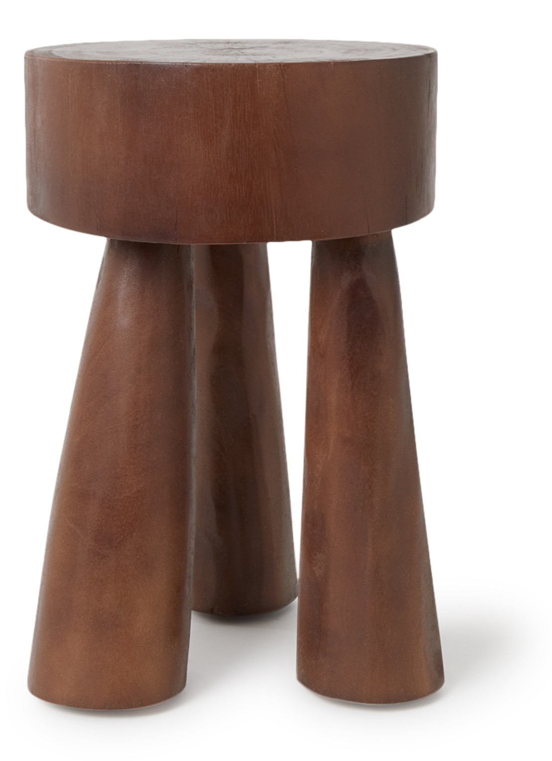 Urban Nature Culture Marco bijzettafel 45 cm - voorkant bruin