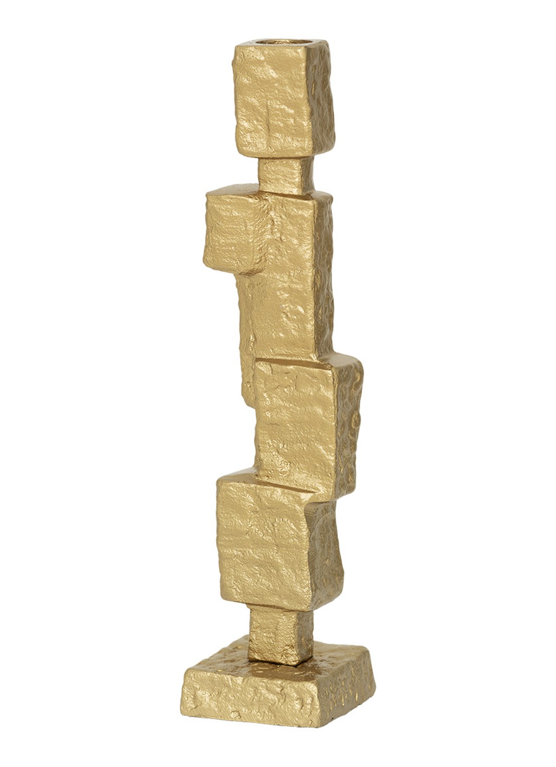 Urban Nature Culture Mona kandelaar 28 cm - achterkant goud