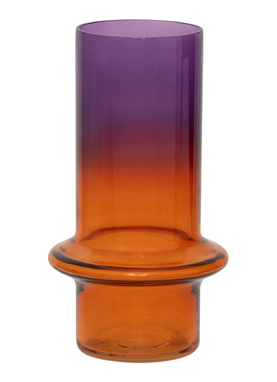 Urban Nature Culture Munter vaas 17 cm - voorkant 2 paars