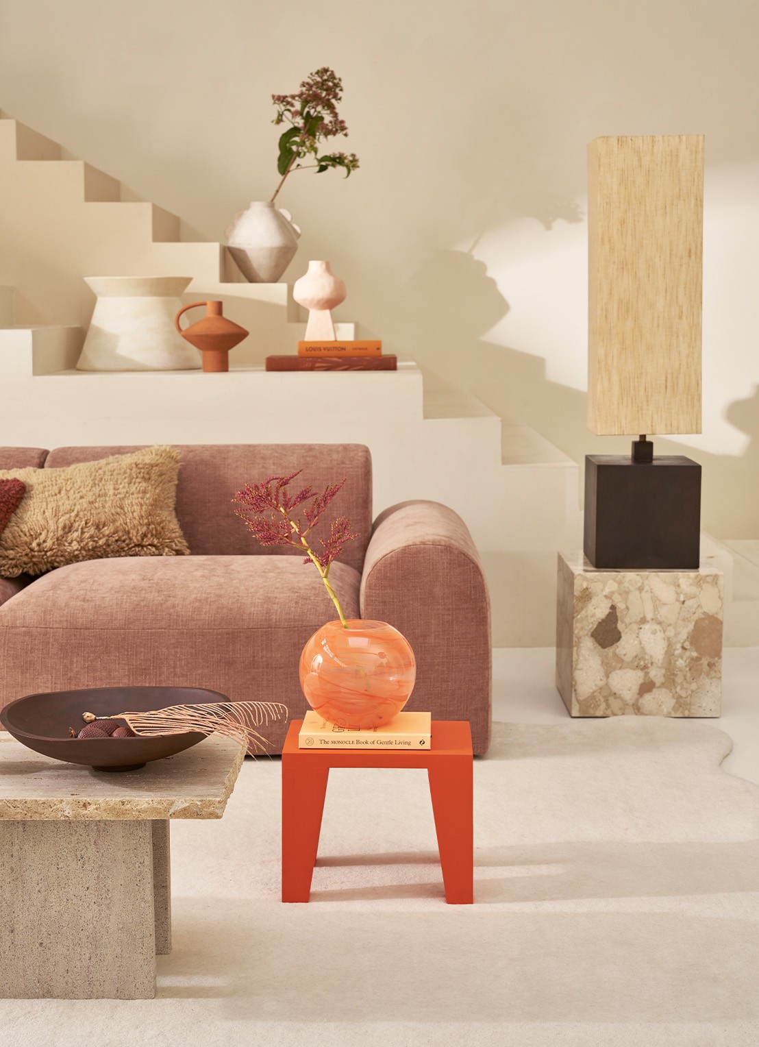Urban Nature Culture Noin vaas  - detail orange