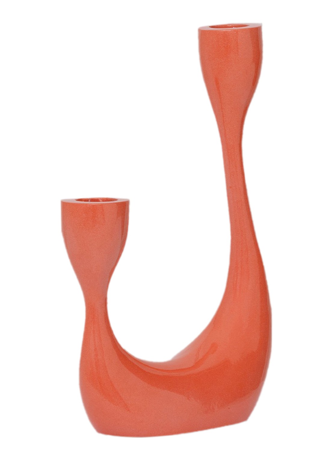 Urban Nature Culture Palesa kandelaar 21,5 cm - detail 4 orange