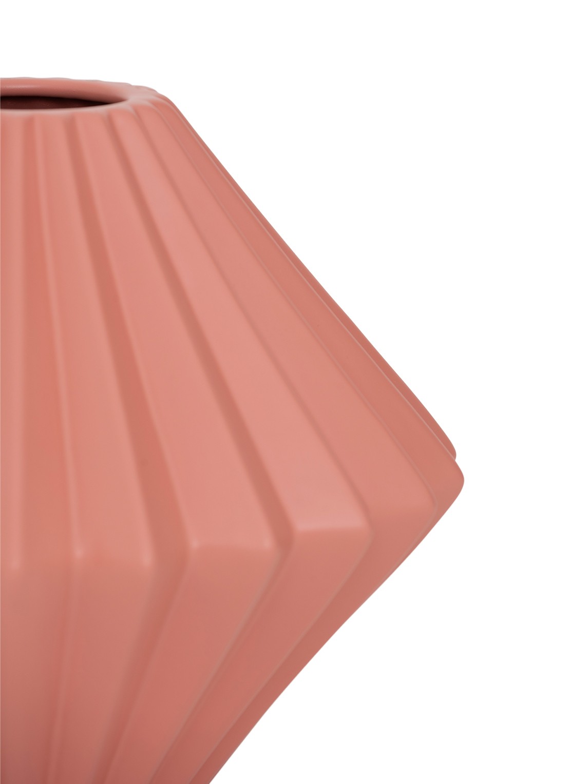 Urban Nature Culture Pavo vaas 25 cm - detail 2 roze
