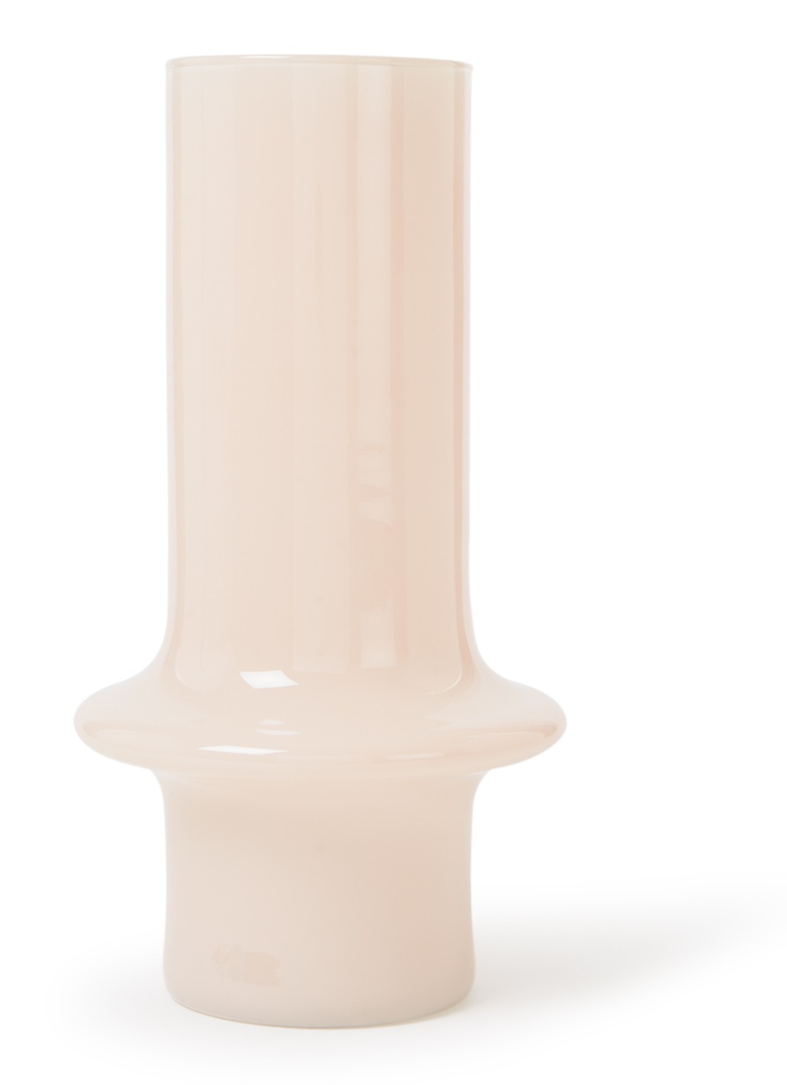 Urban Nature Culture Peach Whip vaas 31 cm  - voorkant perzikroze