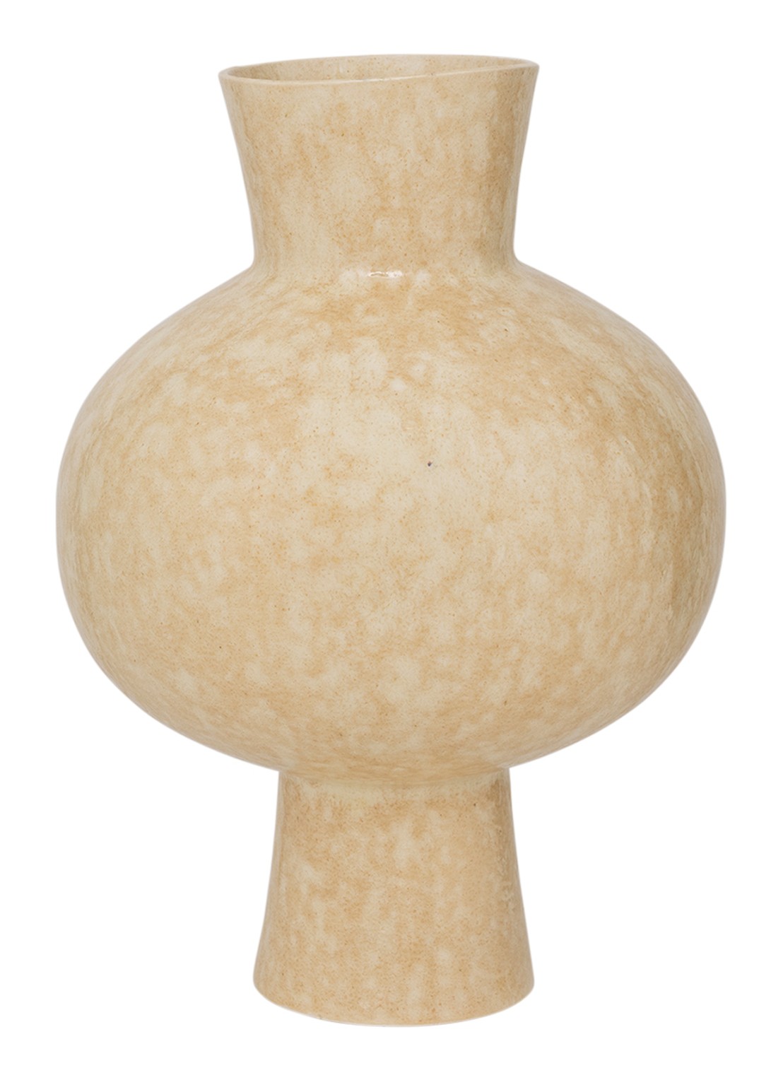 Urban Nature Culture Ren vaas 42 cm - achterkant 3 khaki