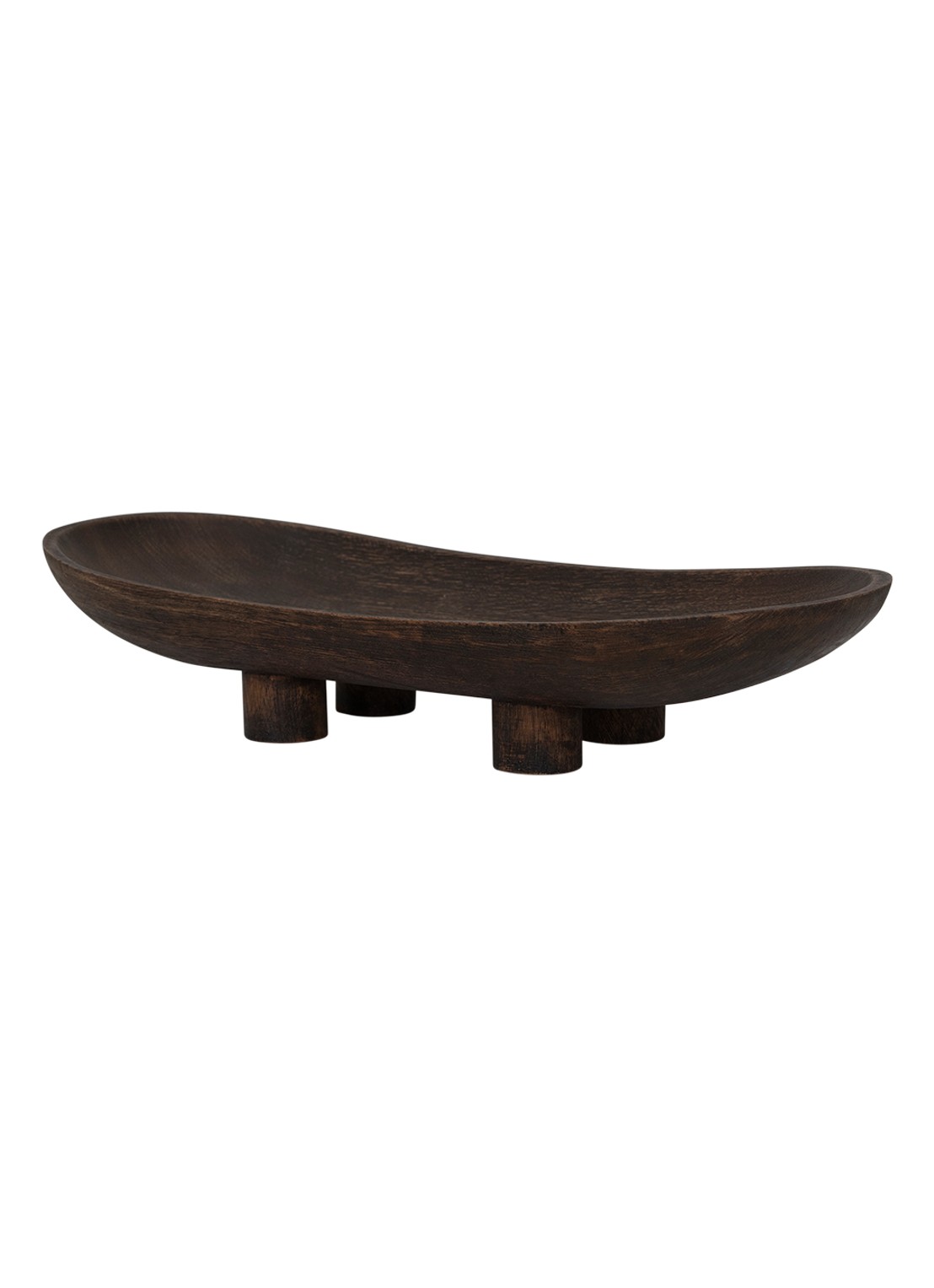 Urban Nature Culture Saki serveerschaal 17 cm - achterkant bruin