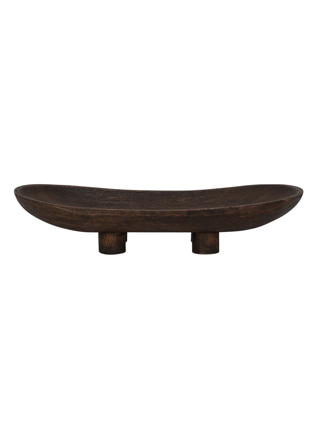 Urban Nature Culture Saki serveerschaal 17 cm - voorkant 2 bruin