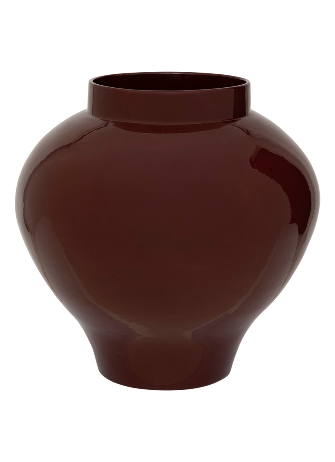 Urban Nature Culture Saya bloempot 37 cm - achterkant 3 donkerbruin