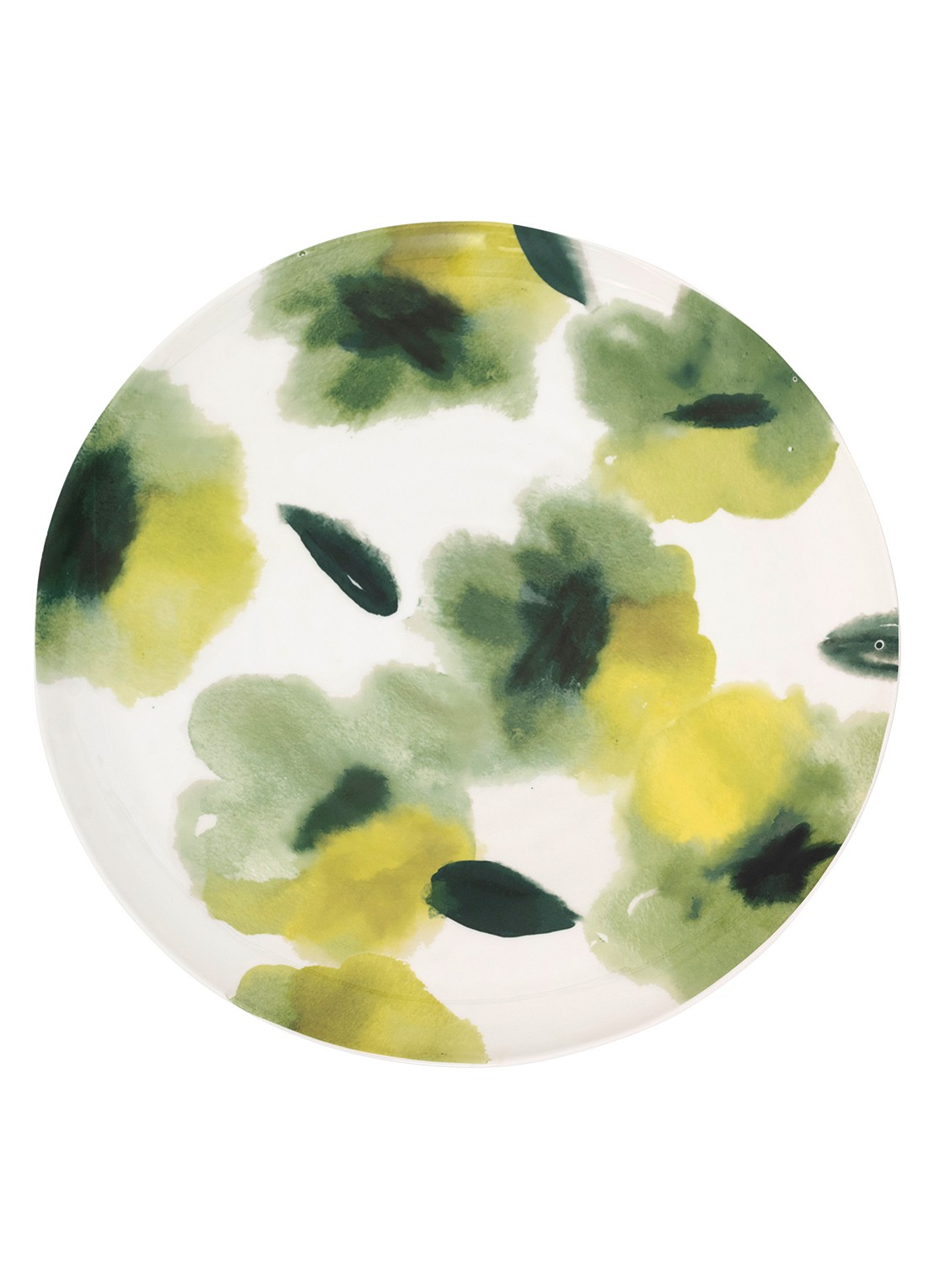Urban Nature Culture Serveerschaal 36 cm - voorkant 2 groen