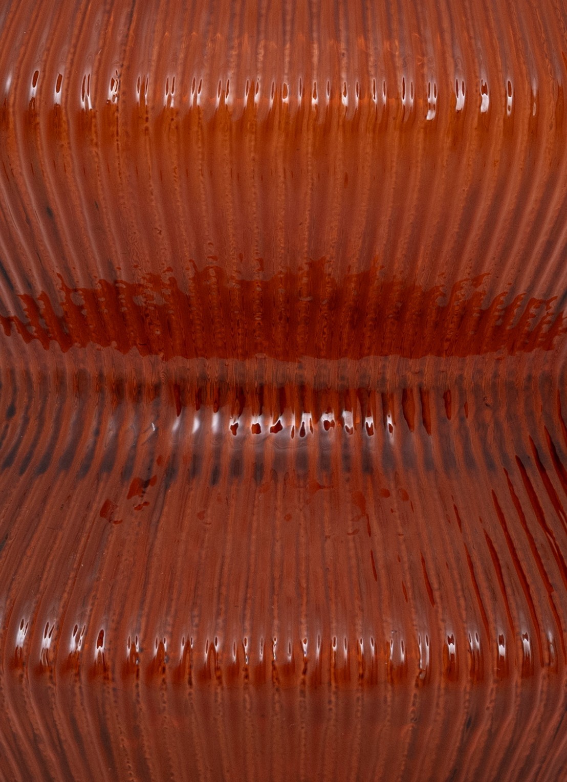 Urban Nature Culture Skye waxinelichthouder 12,5 cm - detail orange