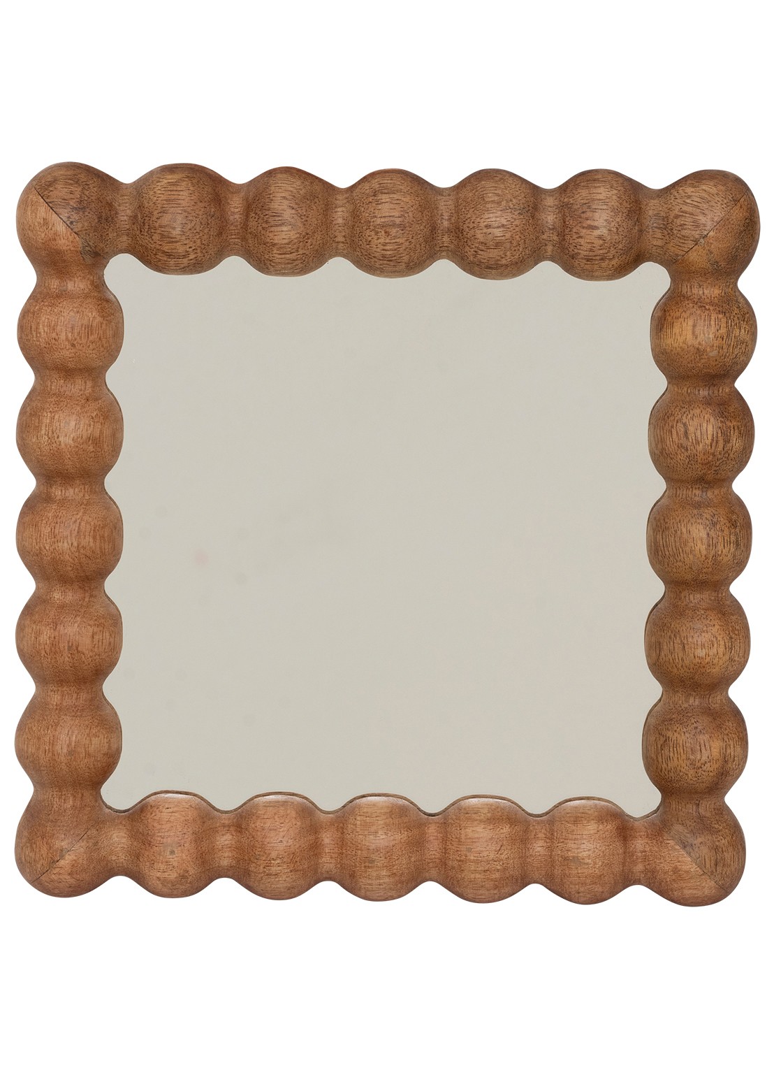 Urban Nature Culture Sot spiegel 25 x 25 cm - voorkant 4 bruin