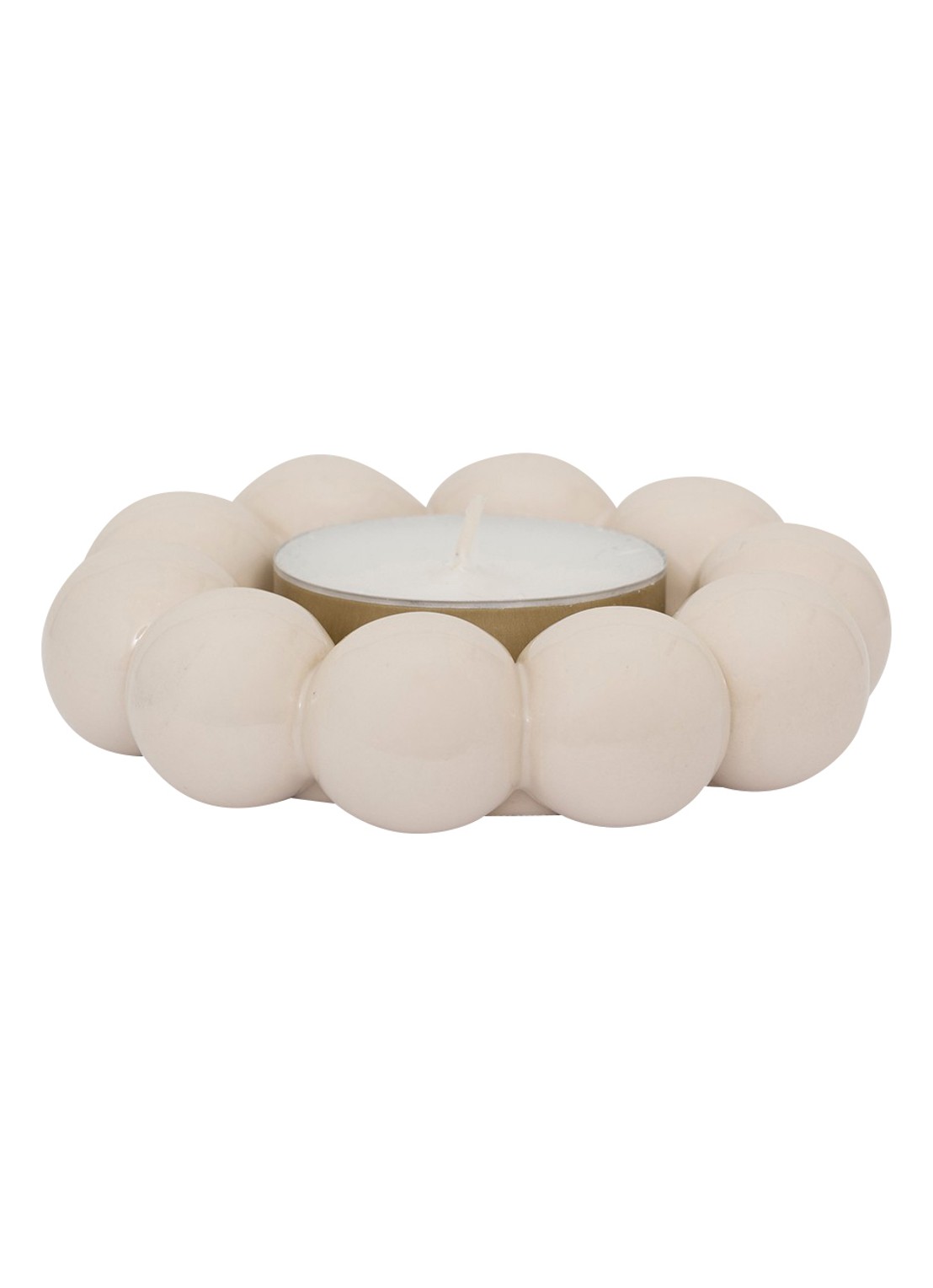 Urban Nature Culture Talon waxinelichthouder 3 cm - detail 4 beige