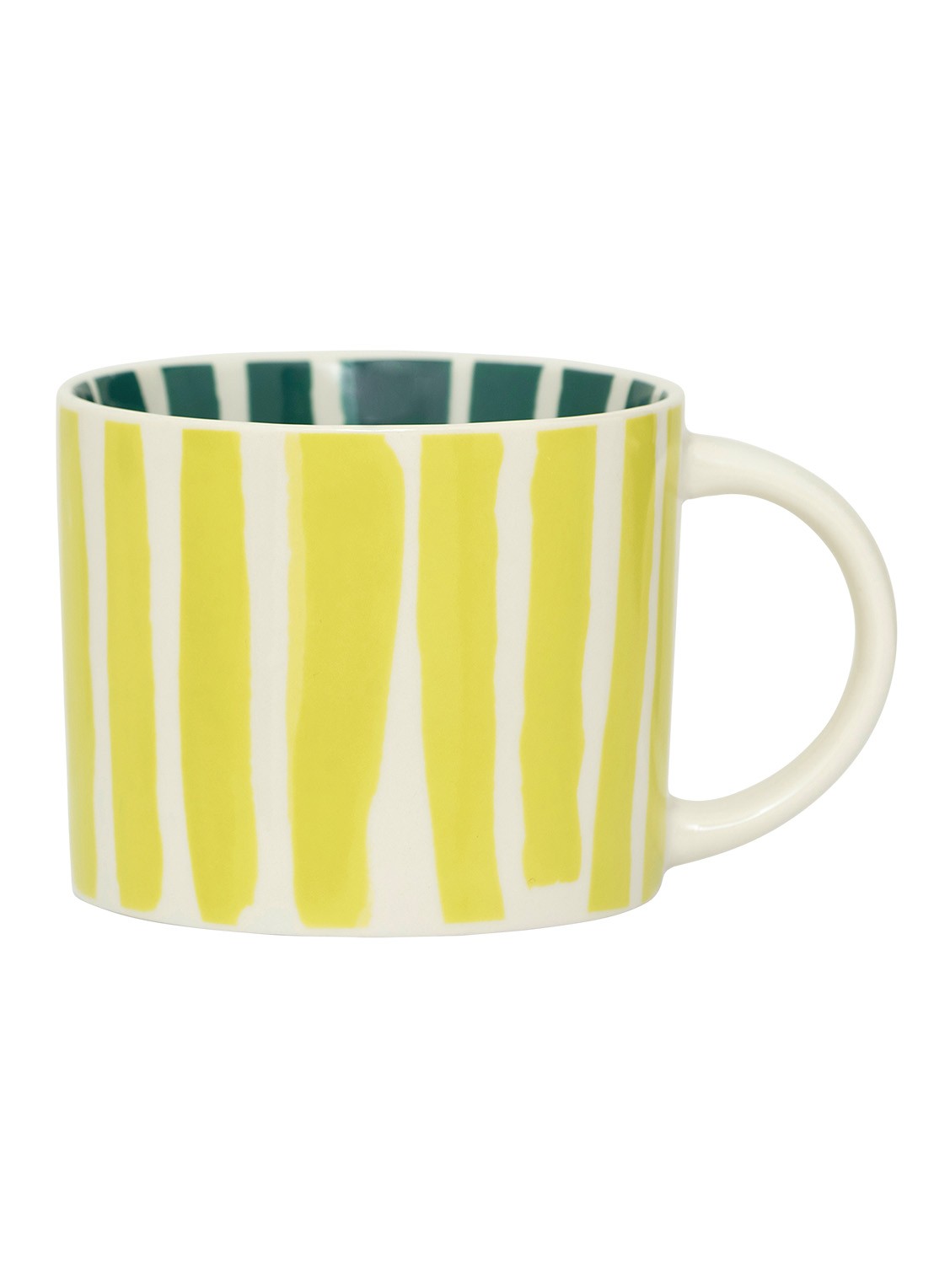 Urban Nature Culture Tazza mok 37,5 cl - voorkant 3 geel