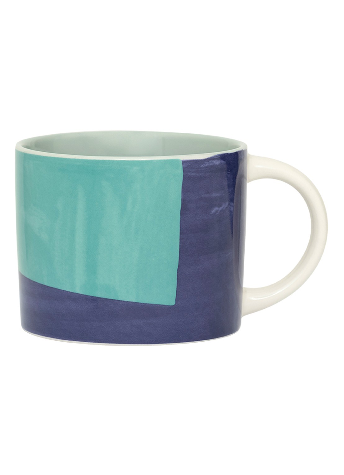 Urban Nature Culture Tazza mok 50 cl - voorkant 4 blauw