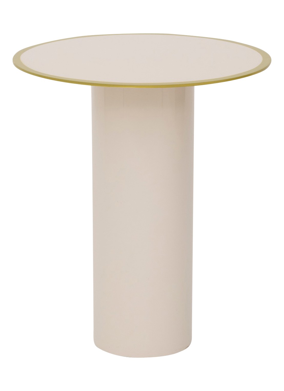Urban Nature Culture Tiro bijzettafel 42,5 x 36 cm - voorkant 2 beige