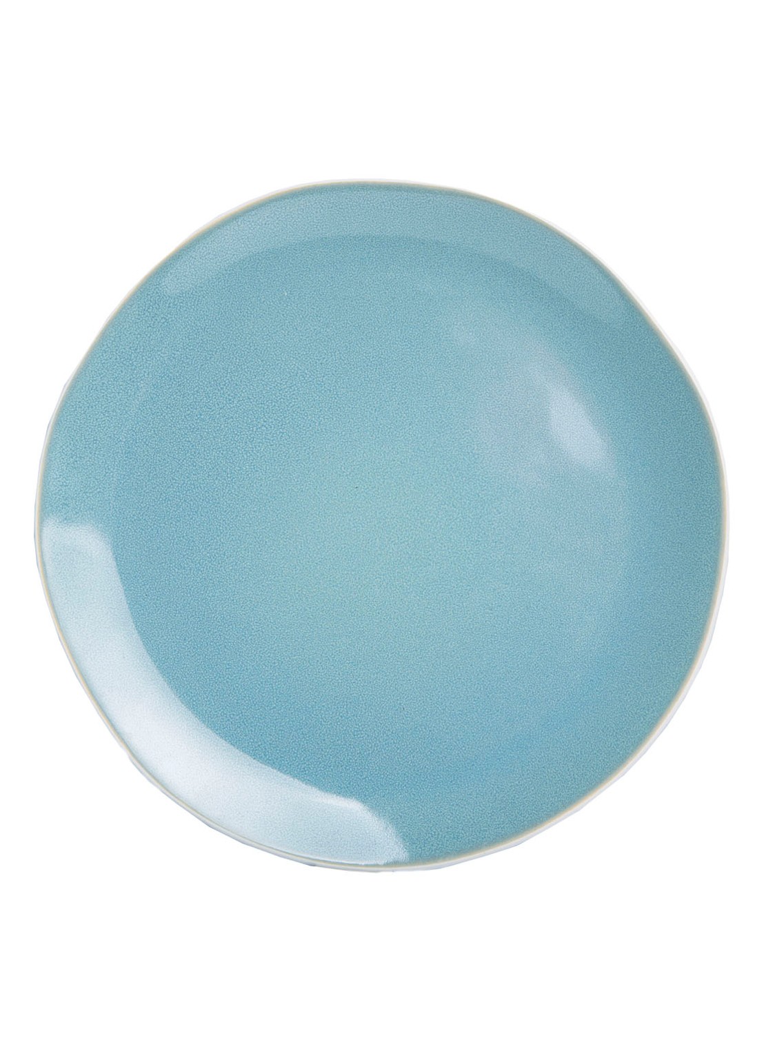 Urban Nature Culture Urban ontbijtbord 23 cm - voorkant turquoise