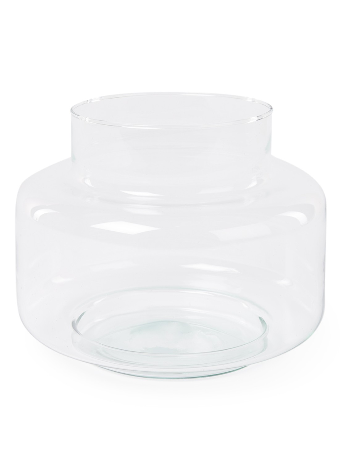 Urban Nature Culture Vaas 18 cm - voorkant transparant
