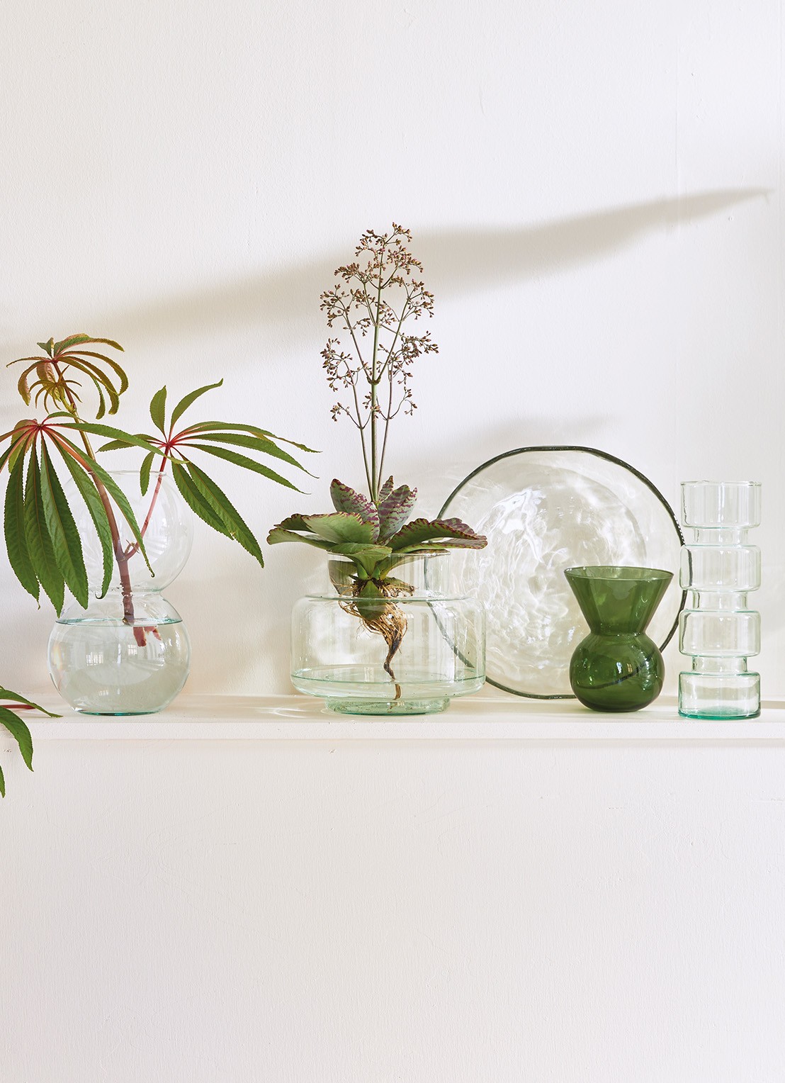 Urban Nature Culture Vaas 18 cm - voorkant 2 transparant
