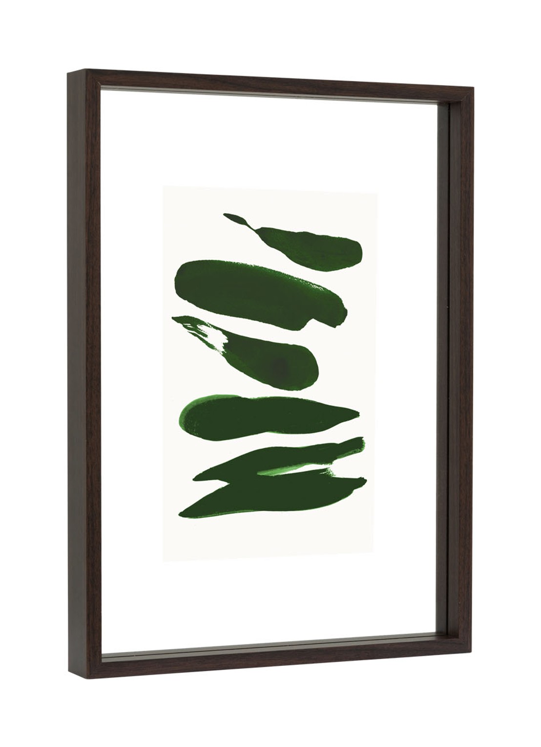 Urban Nature Culture Walnut floating fotolijst 32,5 x 44,5 cm - voorkant 2 bruin