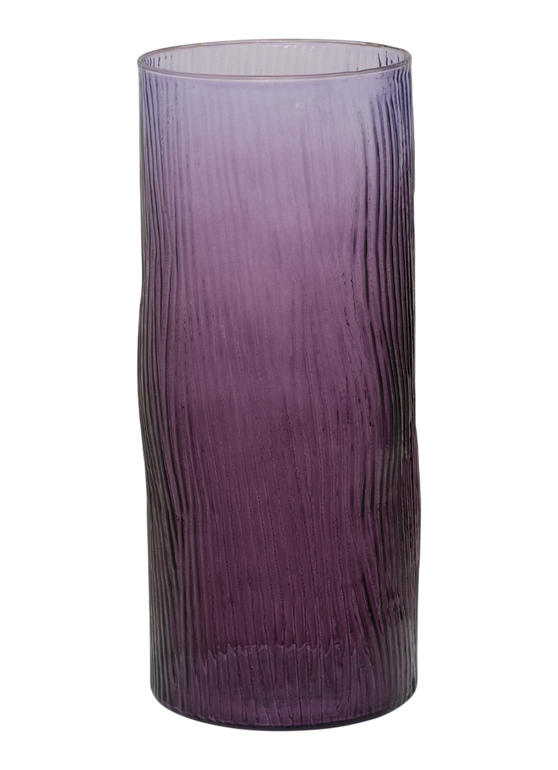 Urban Nature Culture Yuli vaas 33 cm - voorkant 2 paars