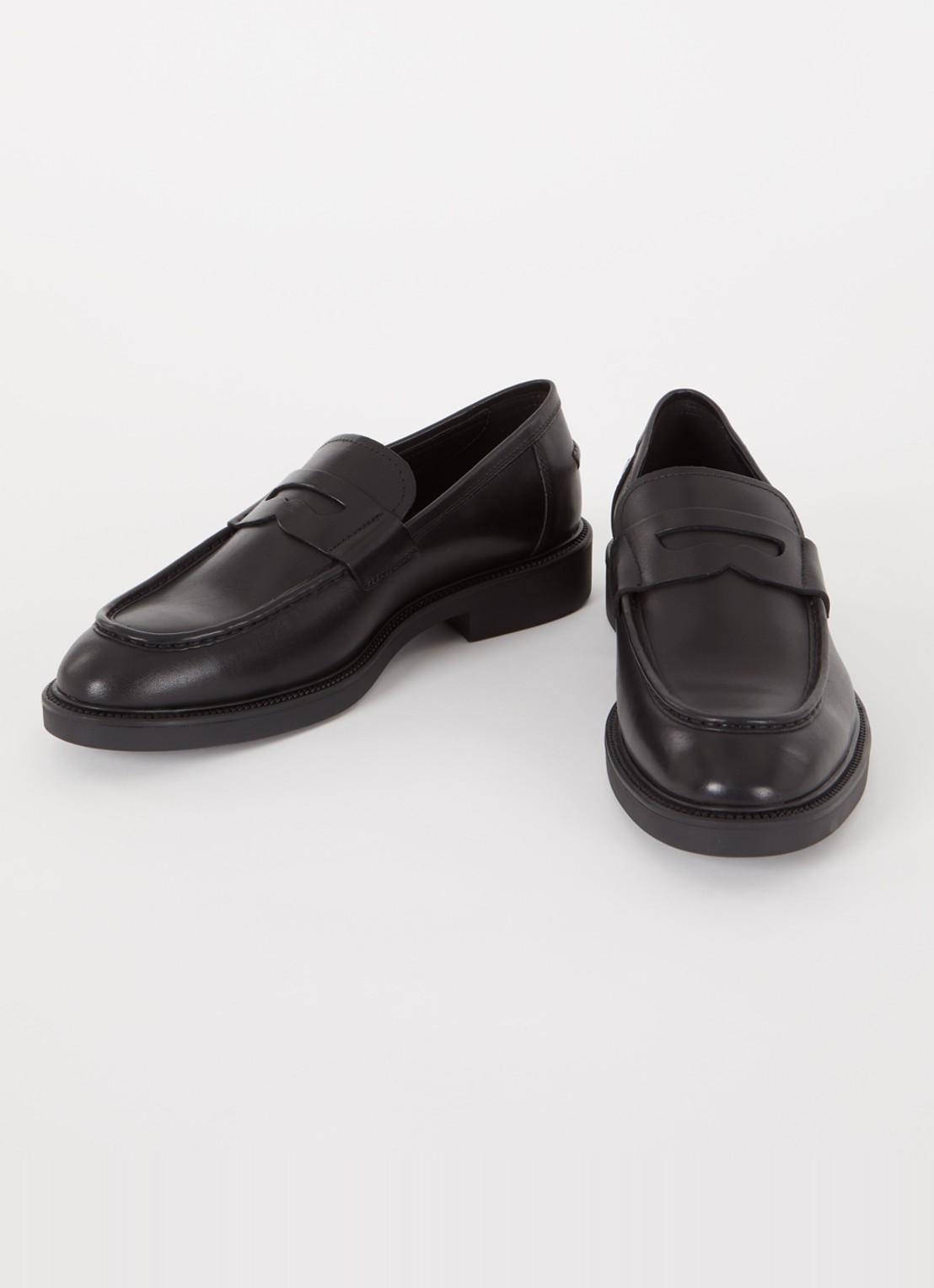 Vagabond Shoemakers Alex M loafer van leer - detail 4 zwart
