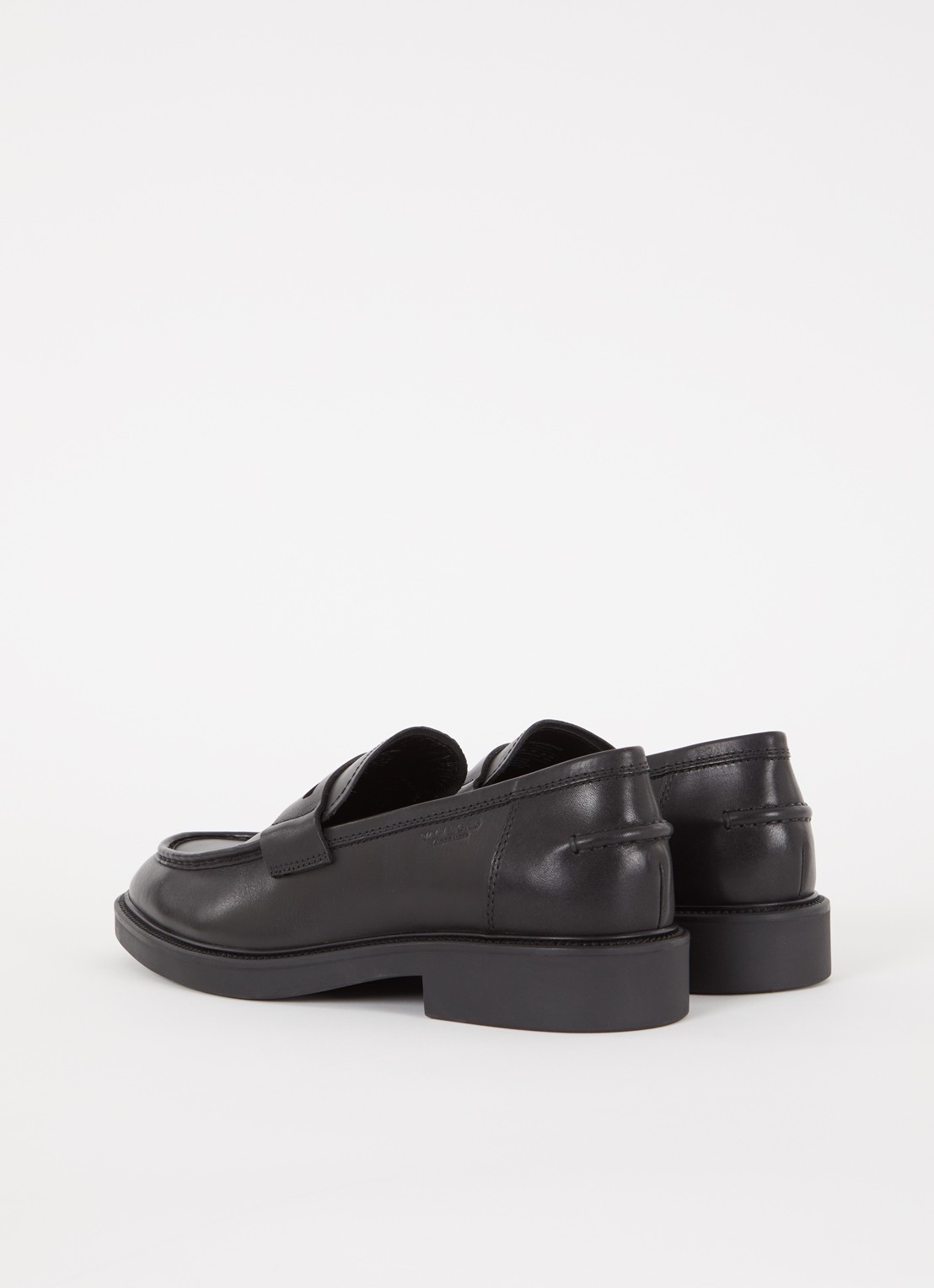 Vagabond Shoemakers Alex M loafer van leer - achterkant 10 zwart