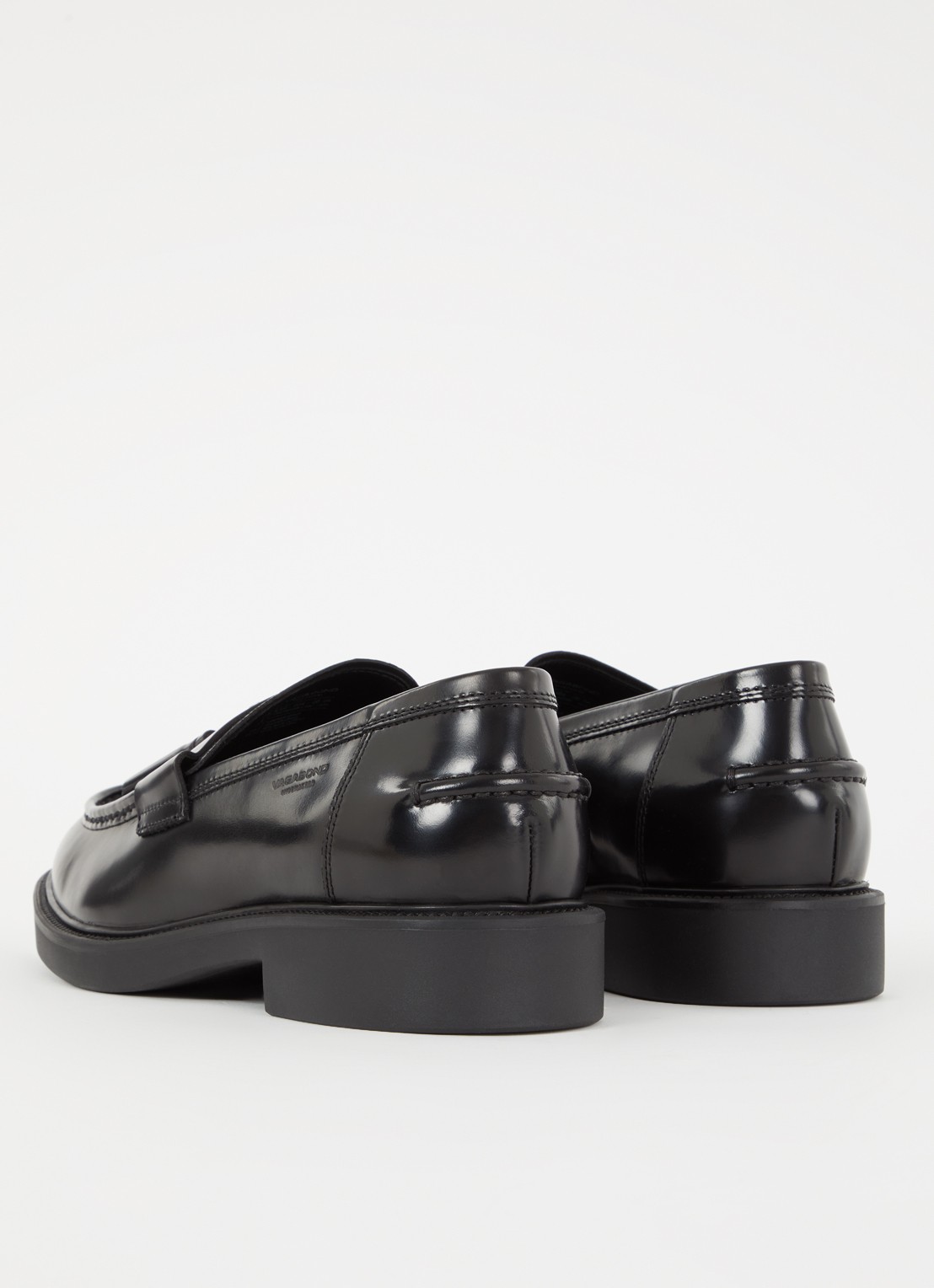 Vagabond Shoemakers Alex M loafer van leer - achterkant 6 zwart