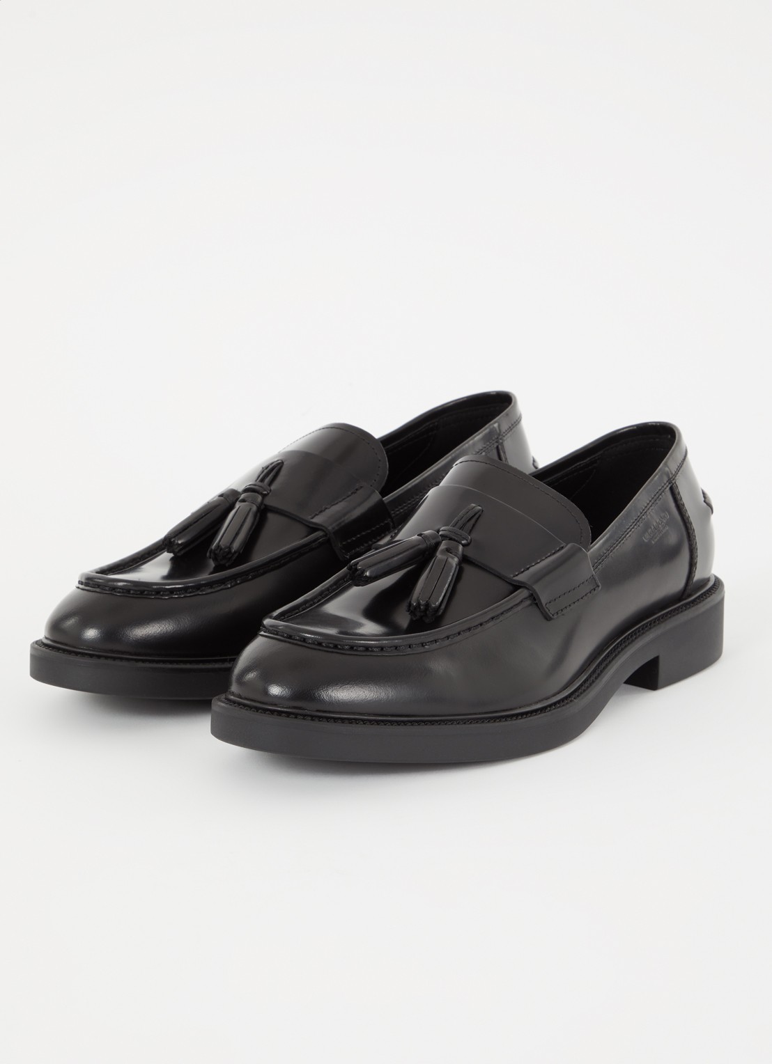 Vagabond Shoemakers Alex M loafer van leer - detail 3 zwart