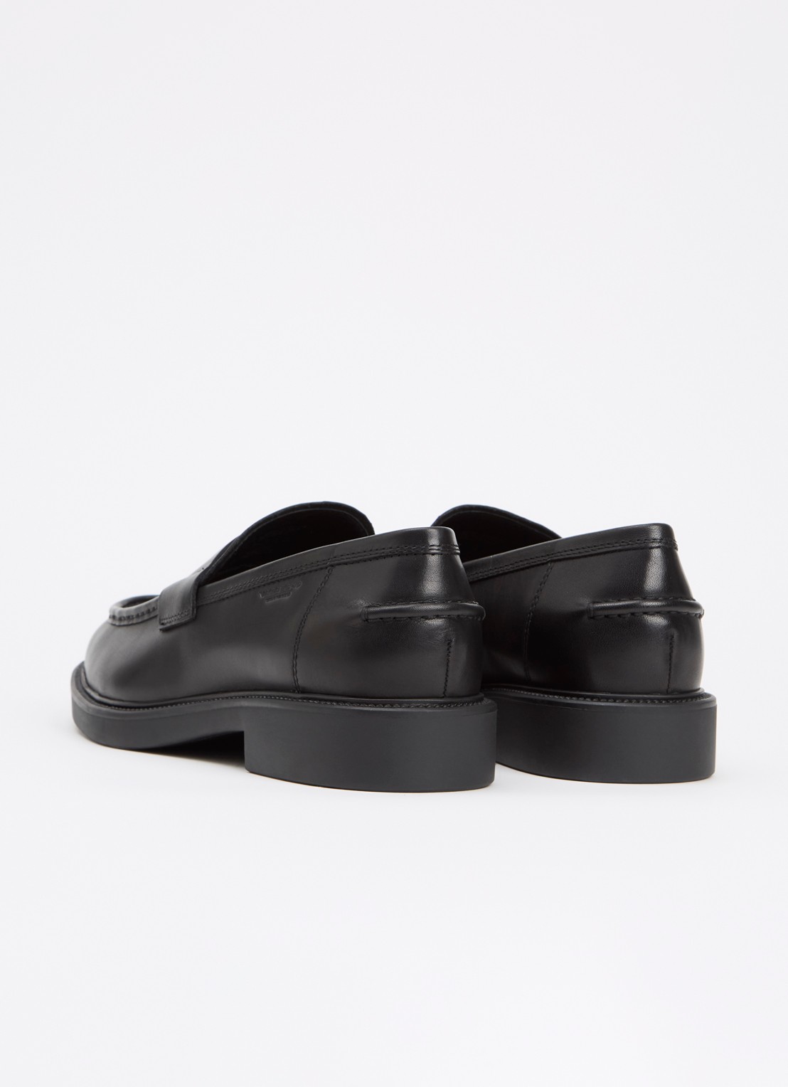 Vagabond Shoemakers Alex M loafer van leer - achterkant 6 zwart