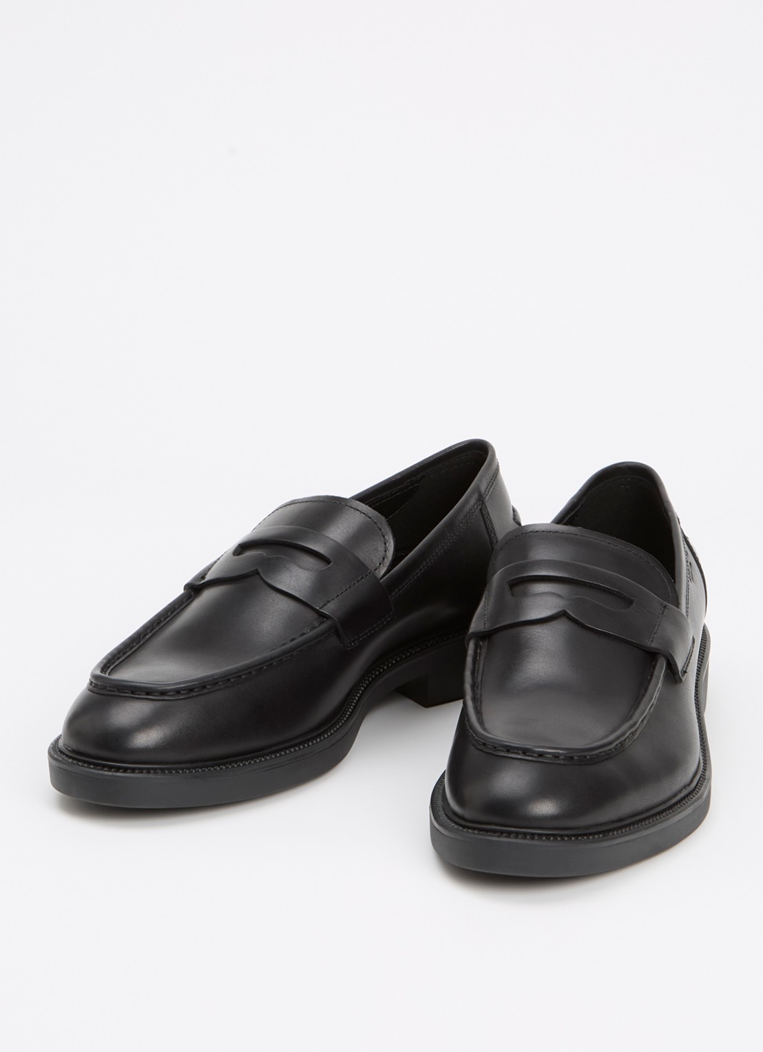 Vagabond Shoemakers Alex M loafer van leer - detail 3 zwart