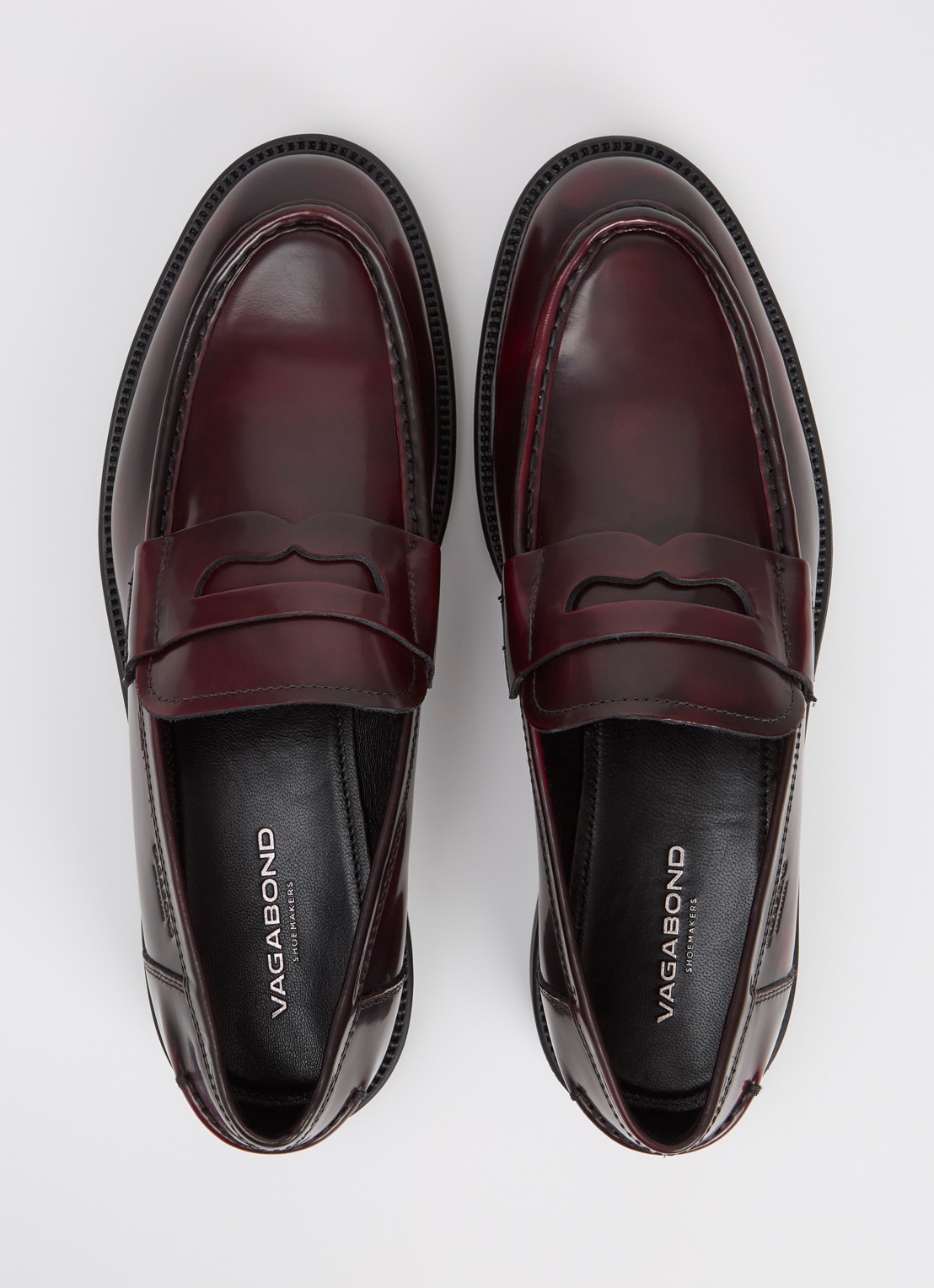 Vagabond Shoemakers Alex M loafer van leer - detail 2 bruin