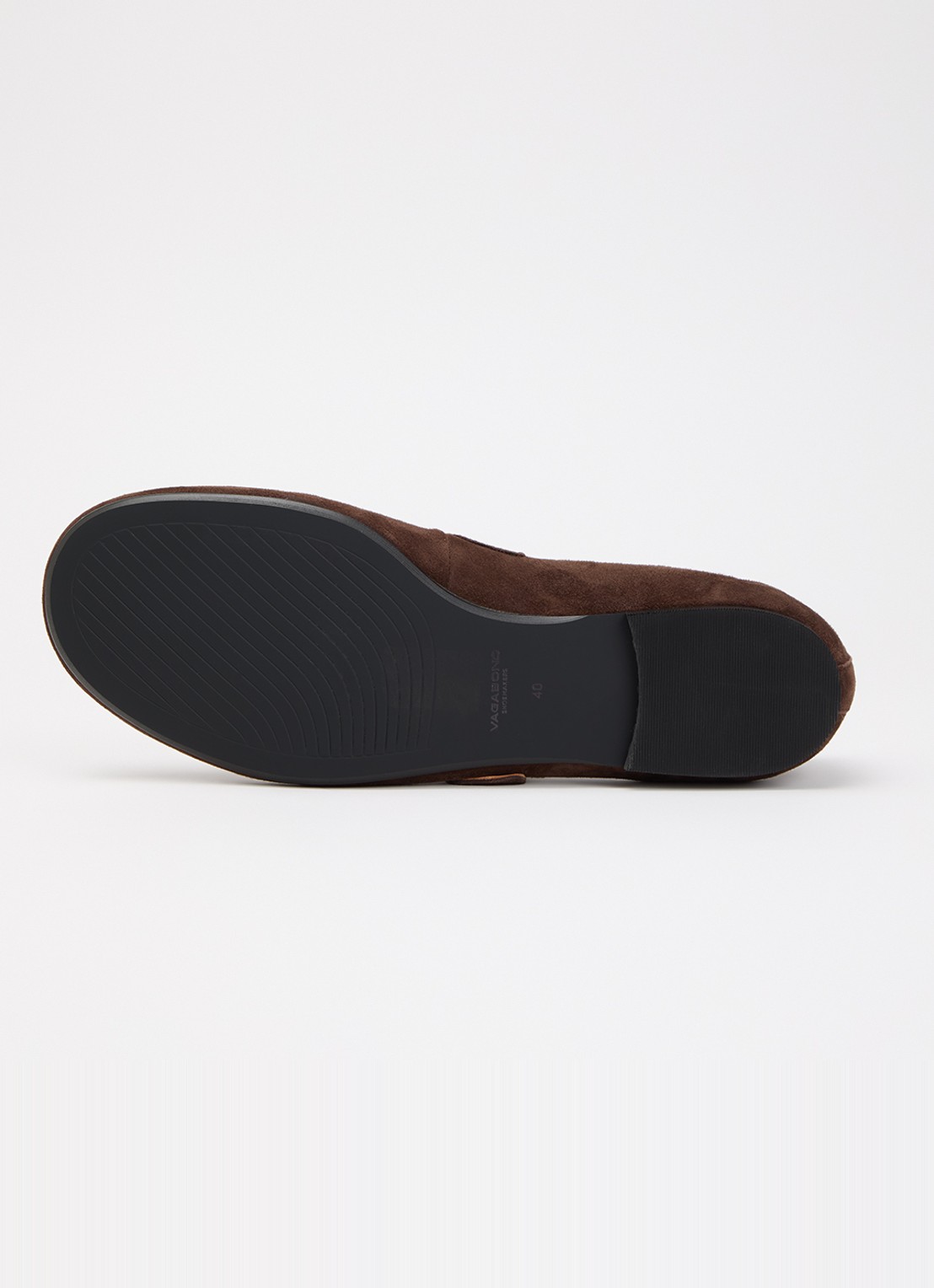 Vagabond Shoemakers Aleya ballerina van geitensuède - detail 4 bruin