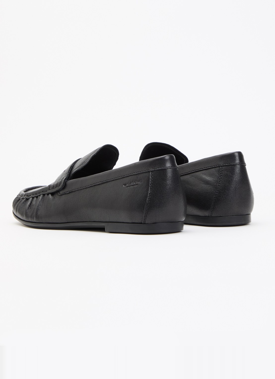 Vagabond Shoemakers Aleya loafer van schapenleer - achterkant zwart