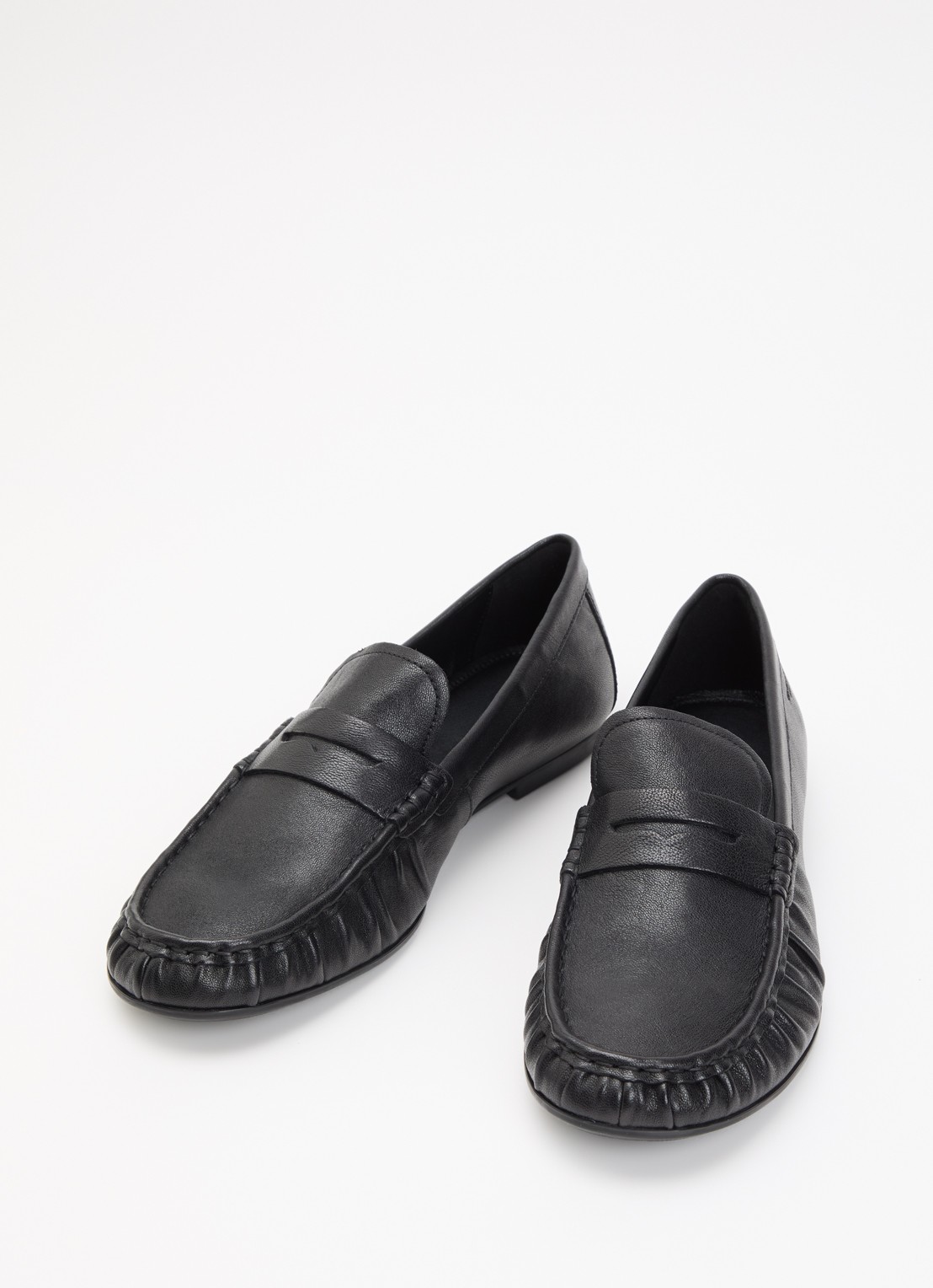 Vagabond Shoemakers Aleya loafer van schapenleer - detail 3 zwart