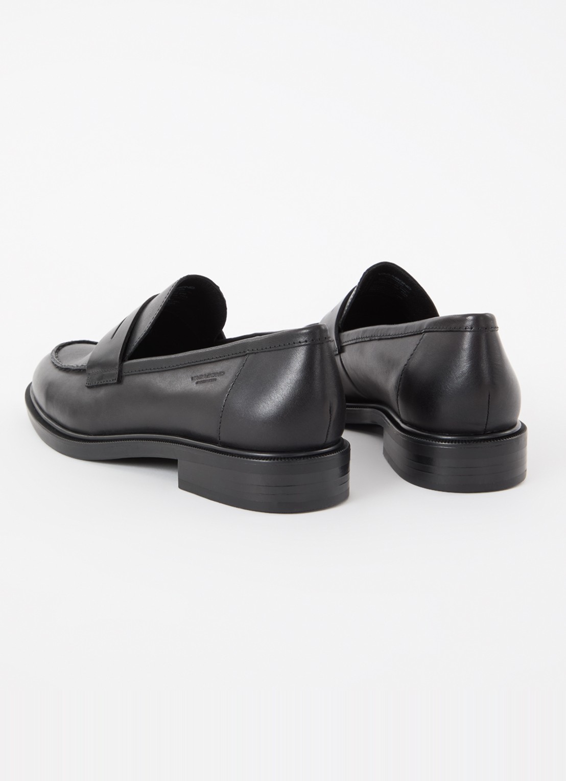 Vagabond Shoemakers Amina loafer van leer - achterkant 6 zwart
