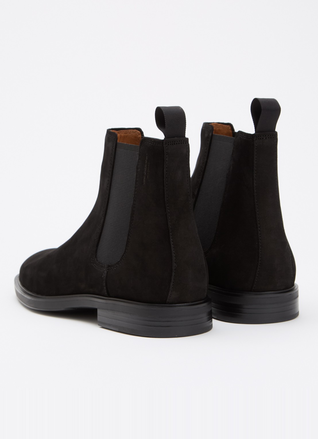 Vagabond Shoemakers Andrew chelsea boot van suède - achterkant 3 zwart