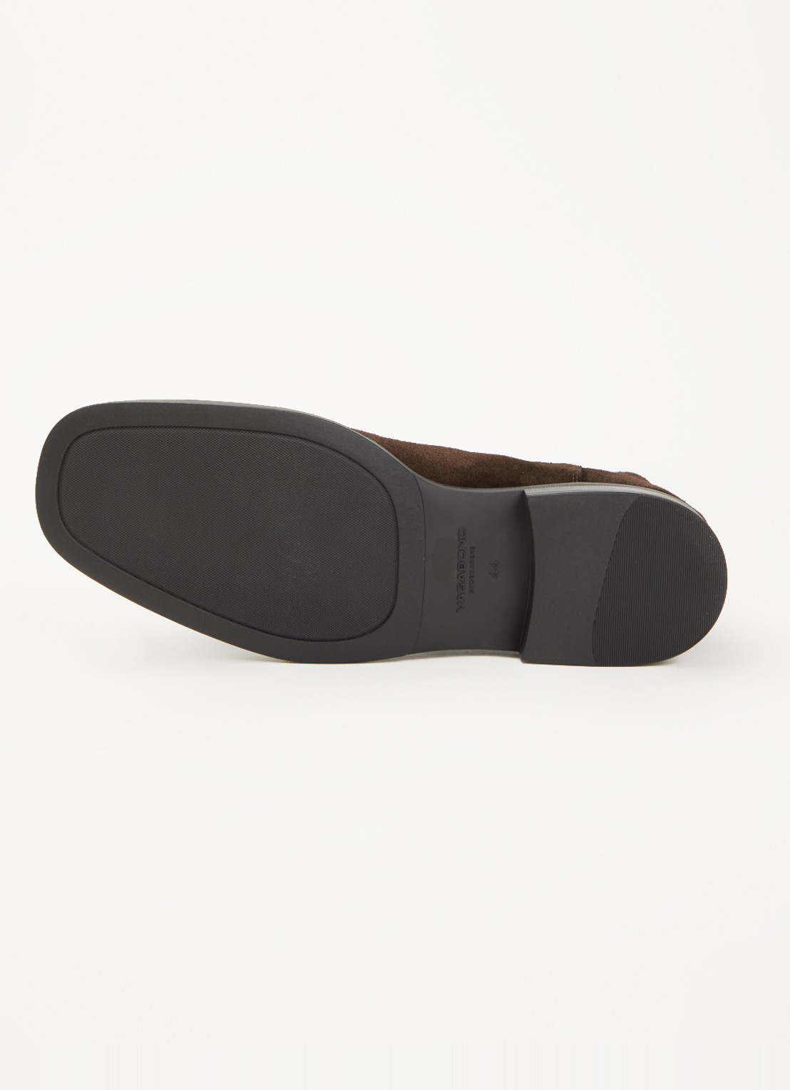 Vagabond Shoemakers Andrew chelsea boot van suède - detail 3 chocoladebruin