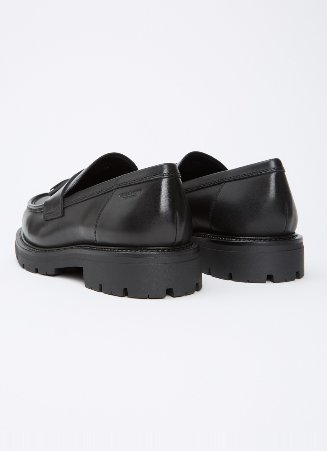 Vagabond Shoemakers Cameron loafer van leer - achterkant 6 zwart
