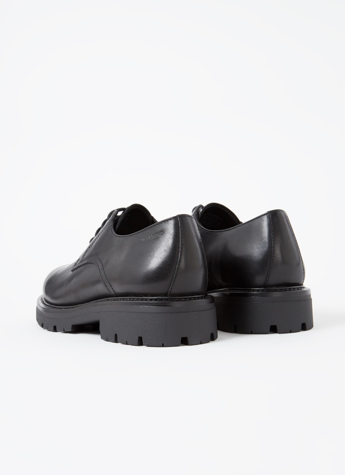 Vagabond Shoemakers Cameron veterschoen van leer - achterkant 6 zwart