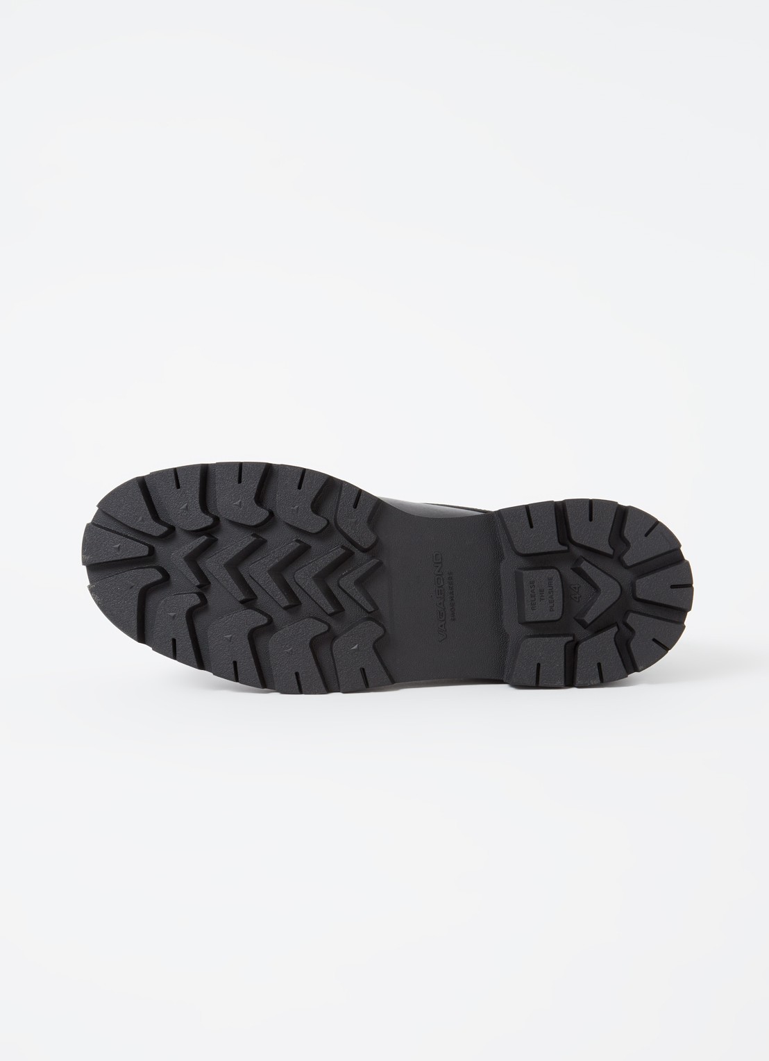 Vagabond Shoemakers Cameron veterschoen van leer - detail 3 zwart