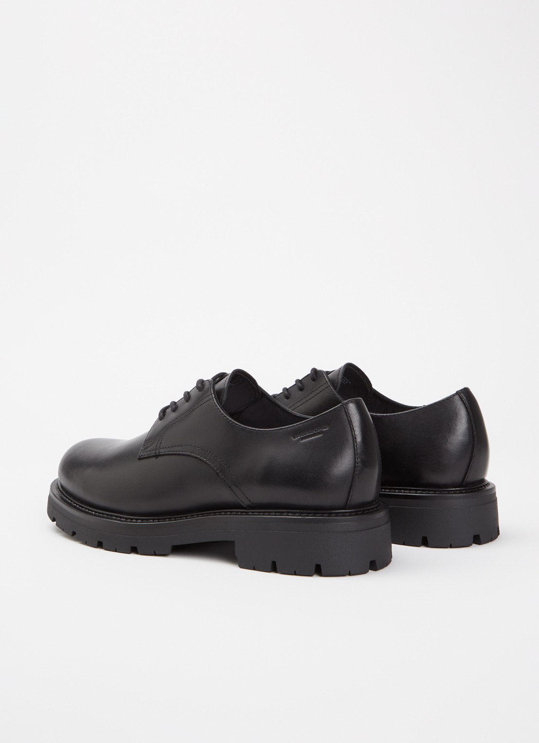 Vagabond Shoemakers Cameron veterschoen van leer - achterkant 6 zwart