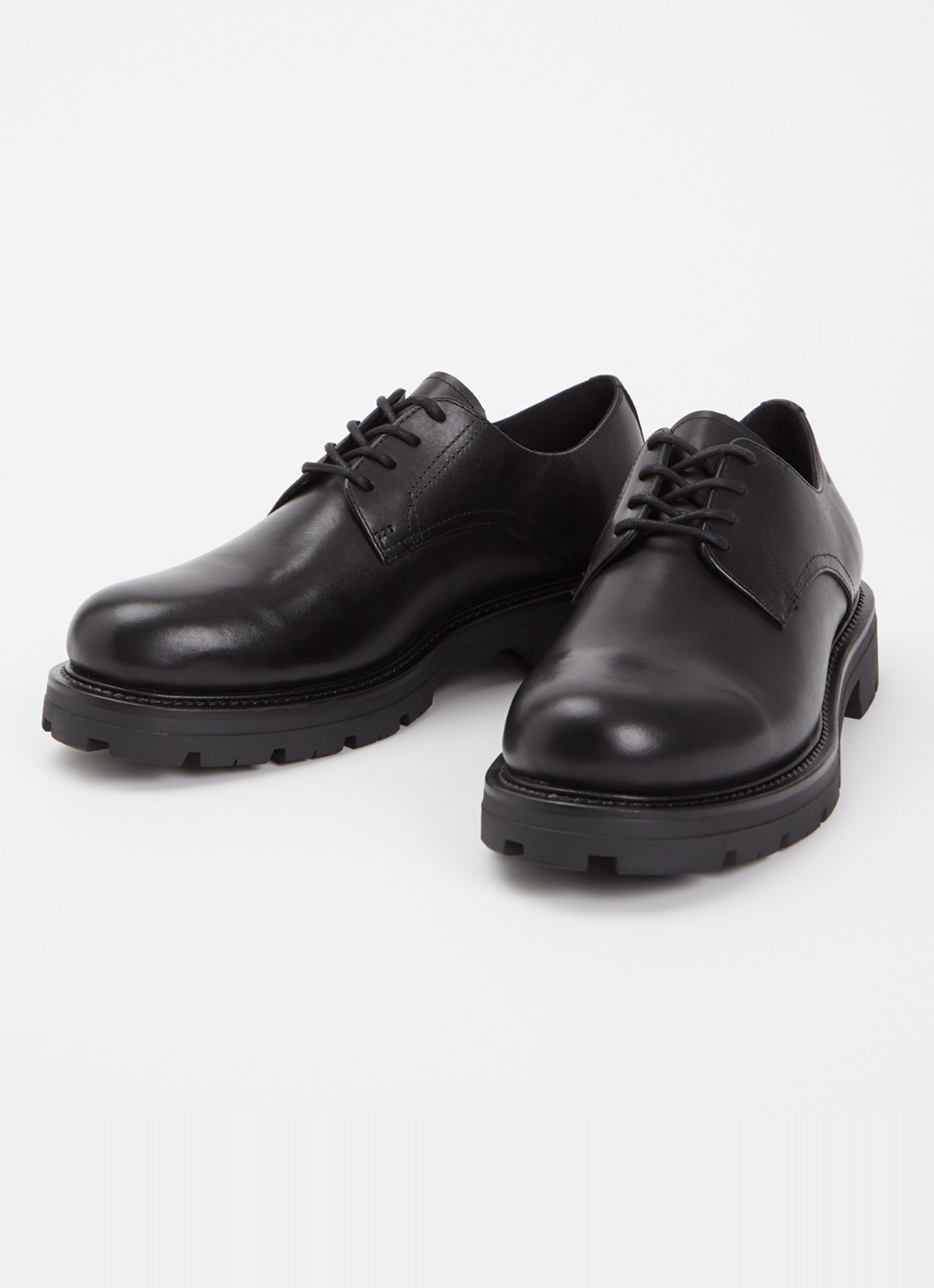 Vagabond Shoemakers Cameron veterschoen van leer - detail 3 zwart