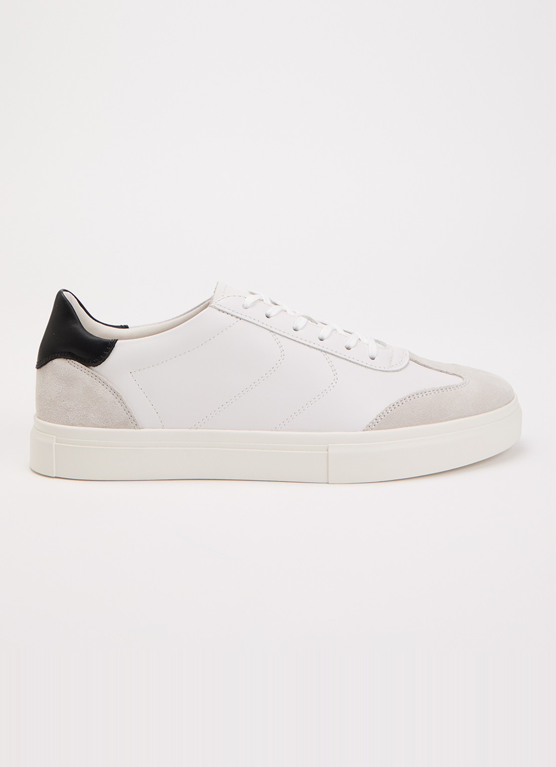 Vagabond Shoemakers Cody sneaker van leer met details van suède - voorkant 4 wit